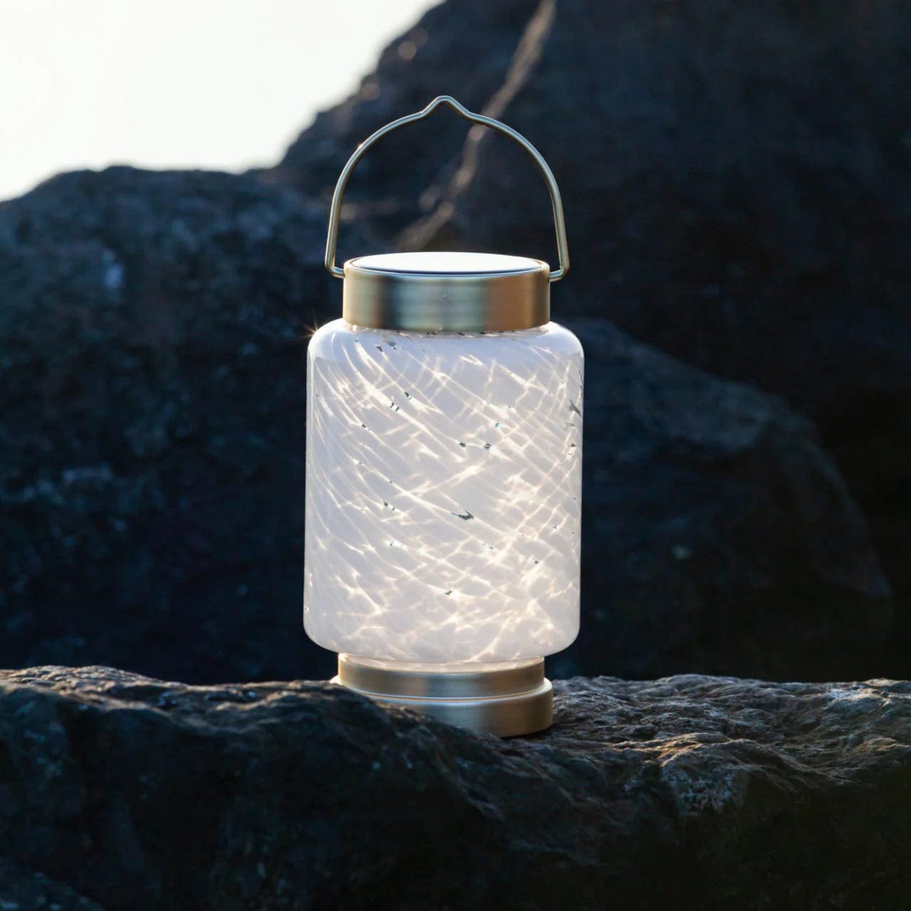 Boaters Glass Solar Lantern